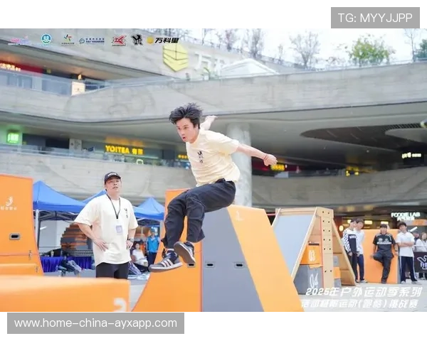 跑酷团队挑战赛职业化尝试获成功推广